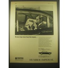 1966 Humber Imperial Car Ad - Every top man has his team