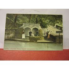 WISHING WELL, UPWEY, WEYMOUTH, DORSET. unused antique postcard RP =