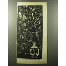 1953 Haig & Haig Scotch Ad - don't be vague - Circus