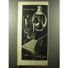 1953 Haig & Haig Scotch Ad - don't be vague - Diary