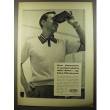 1954 Du Pont Orlon Sportshirt Ad - New dimension in comfort