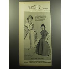 1957 De Pinna Townfield Dresses Advertisement - Our Pique Resorters