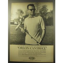 1959 Du Pont Orlon Cantrece Ad - A new and very special knit shirt