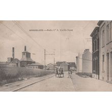 Anderlues Hainaut Puits Vielle Fosse Belgium Mines Old WW1 Postcard
