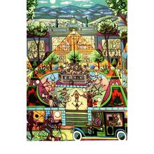 Rafael Zabaleta Nocturne Spanish Painting Postcard