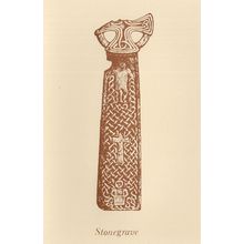 Antique 9th Century Cross Stonegrave Minster Ryedale Yorkshire Postcard