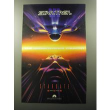 1992 Star Trek VI Movie Advertisement - The undiscovered country