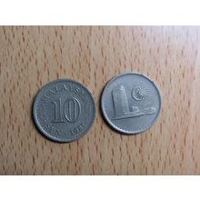 Malaysia 1981 10 Sen Coin