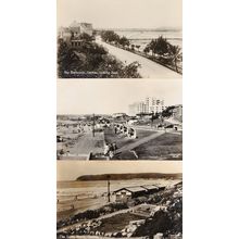 Man Reading Book At South Beach Durban South Africa Old Postcard & MORE