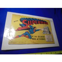 1948 SUPERMAN at the Gilbert Hall of Science PROMOTIONAL COMIC!! $100.00 + Shipp