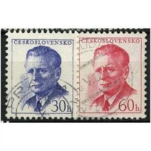 1958 Michel 1081II/1082II - fine used (o) - perf. 11,75x11,25