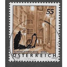 AUT 2005 55c on 4c ' TOURISM' FINE USED (EBID73-213)