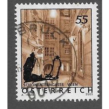 AUT 2005 55c on 4c ' TOURISM' FINE USED (EBID73-214)