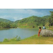 Ringlet Lake Powering Hydro Electric Power Station 1970s Scottish Postcard