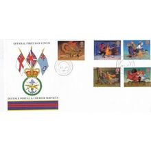 GB 1998 Magical Words Defence Postal Services FDC BFPO 558 cancel Unaddressed