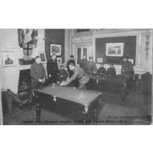Church Army Soldiers Hostel Buckingham Palace Billiard Room Old Postcard