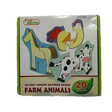 Farm Animals Wooden Matching Puzzle