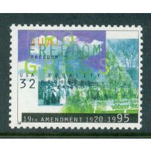 2980 32c Women's Suffrage Fine MNH P#S UL P2222 1 V5296