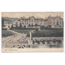 Lowood or Low Wood Hotel Windermere Cumbria 1906 Postcard