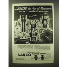 1945 Barco Flexible Joints Ad - The Age of Movement