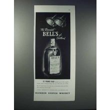 1948 Bell's Scotch Ad - The Bonniest Bell's