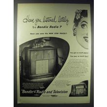 1948 Bendix Radios Ad - Have You Listened Lately