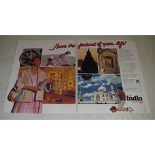 1986 India Tourism Ad - Have the Festival of Your Life