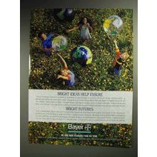 1997 Bayer Pharmaceutical Ad - Bright Ideas, Futures