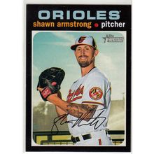 2020 Heritage High Number baseball card 689 Shawn Armstrong - Baltimore Orioles