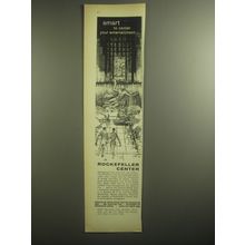 1959 Rockefeller Center Ad - Smart to center your entertainment