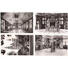 Rosenburg Slot Castle Copenhagen SIX 6x Real Photo Postcard s