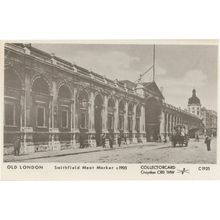 Smithfield Meat Market London Postcard