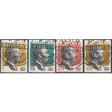 Luxembourg 1994 Michel 1334 - 1337 O Cote (2008) 5.60 € Grand-Duc Jean