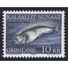 Greenland Fish Spotted Wolffish 10Kr 1984 MNH SG#151 MI#154 Sc#137