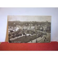THE GARDENS. ROTHESAY, ISLE OF BUTE, used antique postcard J S Dougall 1925 pm =