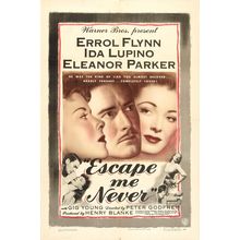 Escape Me Never (1947)_0 Movie Film Poster Canvas iconic design