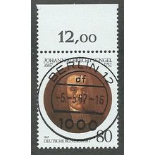 GER 1987 80pf 'JOHANN ALBRECHT BENGEL' FINE USED (EBID49-431)