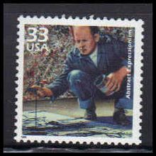 3186h 33c Abstract Expressionism Fine MNH Z4468