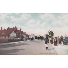 Dovercourt Upper Esplanade Essex Antique Postcard Prestine Hotel Alexandra MINT
