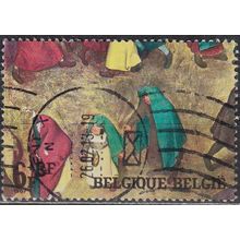 Belgique 1967 Michel 1497 O Cote (2008) 0.50 € Jeux d'enfants par Pierre Bruegel