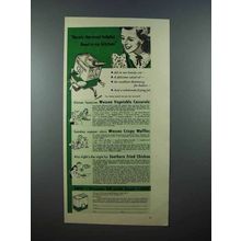 1939 Wesson Oil Ad - The Most Helpful Food