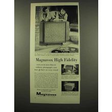 1956 Magnavox Magnasonic 210, Concerto Phonograph Ad