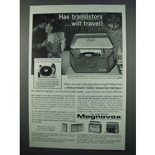 1962 Magnavox Stereograph Deluxe Phonograph Ad