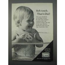 1966 Dial Soap Ad - Soft Touch