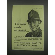 1949 Salvation Army Ad - You really would be shocked