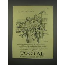 1949 Tootal Fabrics, Handkerchiefs and Ties Ad - Interlaken, Switzerland