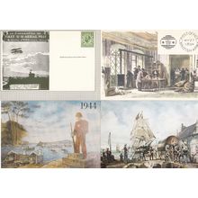 New Weymouth Mural 4x History Royal Mail Postcard s