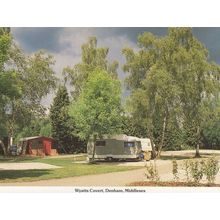 Wyatts Covert Caravan Club Camp Site Denham Middlesex Postcard