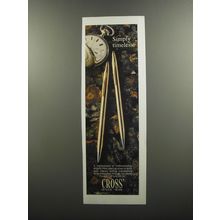 1978 Cross Pens Ad - Simply Timeless