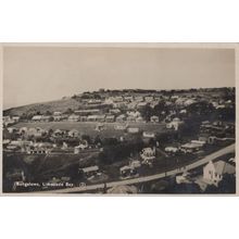 Bungalows At Limeslade Bay Welsh Old RPC Postcard